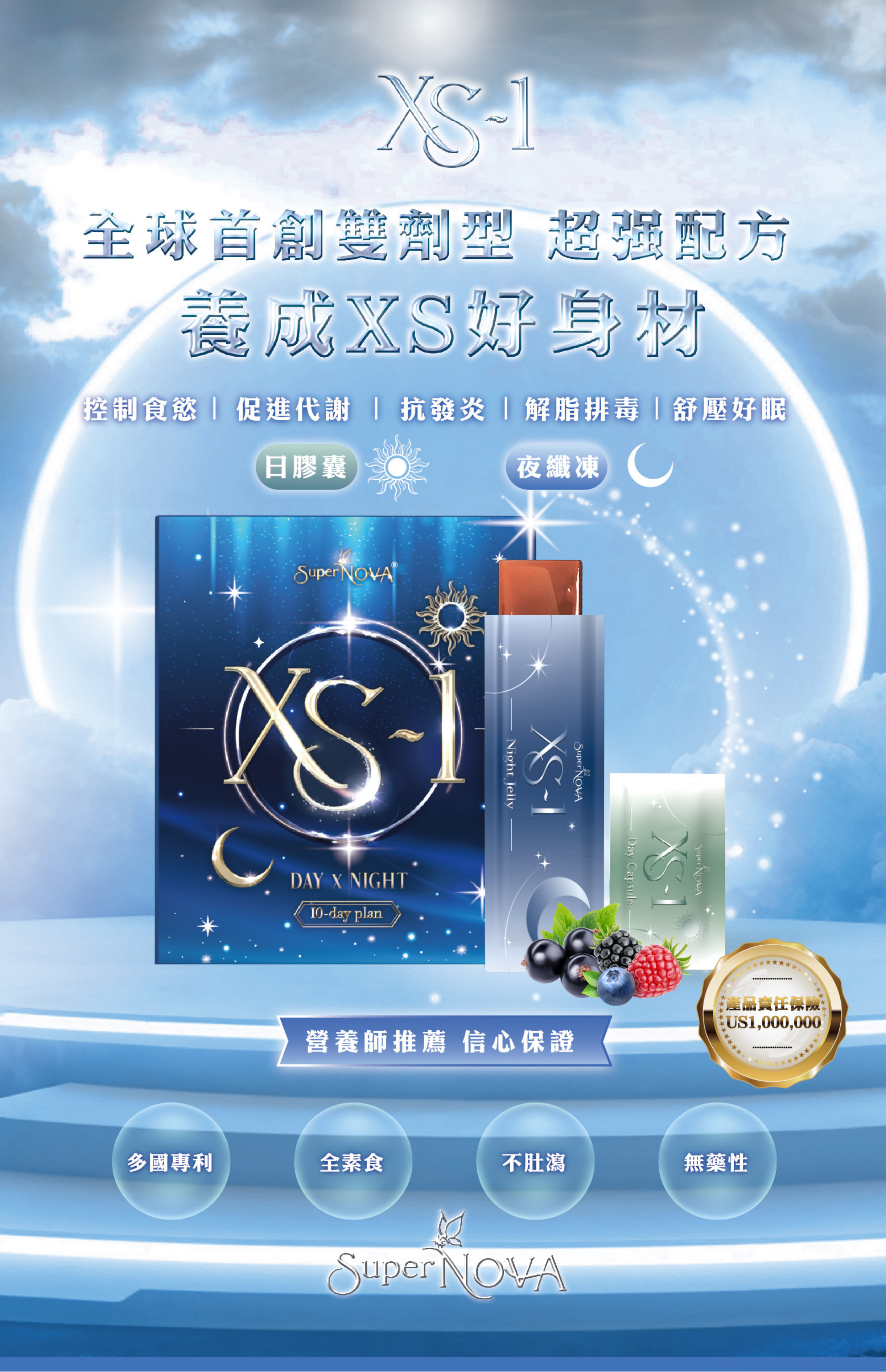 XS-1 速纖瘦—（10-day plan） – SUPER NOVA GLOBAL